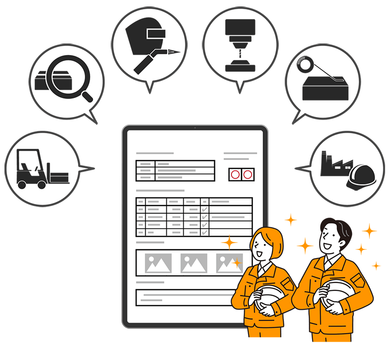 現場帳票システムは、i-Reporter(アイレポーター)